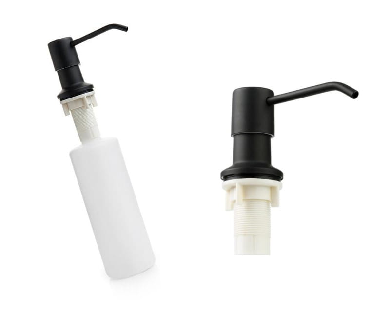 Dozownik do płynu, Kolor: czarny, PCV 300 ml